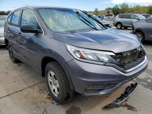 Photo 1 from auction – 2015 HONDA CR-V LX with VIN 5J6RM4H3XFL030609