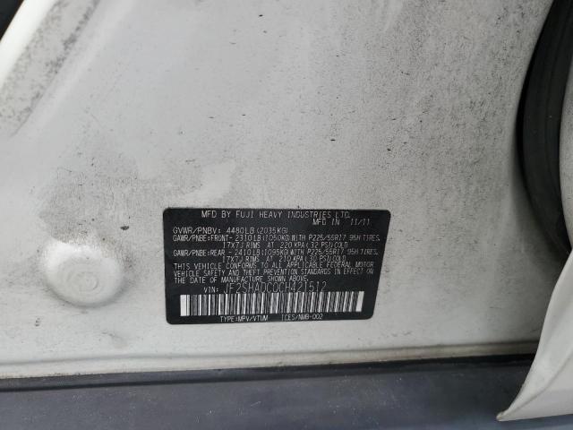 Photo 10 from auction – 2012 SUBARU FORESTER 2 with VIN JF2SHADC0CH421512