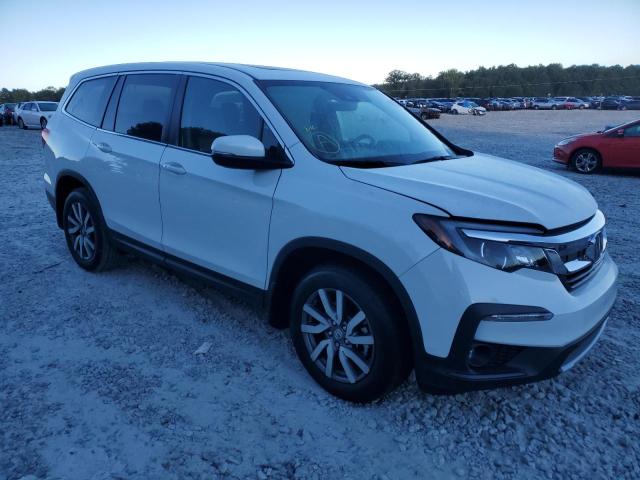 HONDA PILOT EXL 2021 with VIN 5FNYF5H55MB028852 - Photo from auction