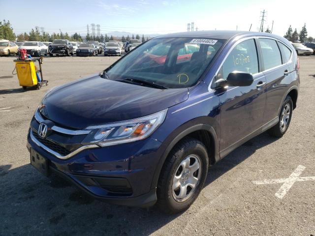 Photo 2 from auction – 2015 HONDA CR-V LX with VIN 3CZRM3H36FG706481
