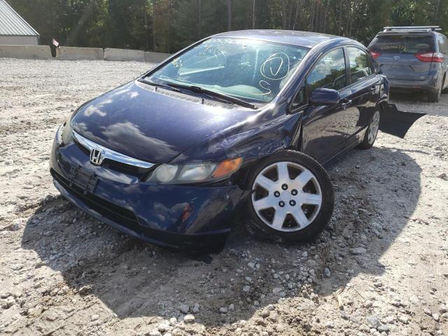 Photo 2 from auction – 2008 HONDA CIVIC LX with VIN 2HGFA16508H531238