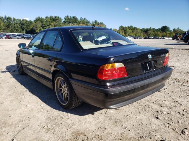 Photo 3 from auction – 2000 BMW 740 I AUTO with VIN WBAGG8347YDN77925