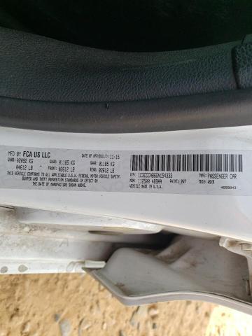 Photo 10 from auction – 2016 CHRYSLER 200 LIMITE with VIN 1C3CCCAB6GN154333