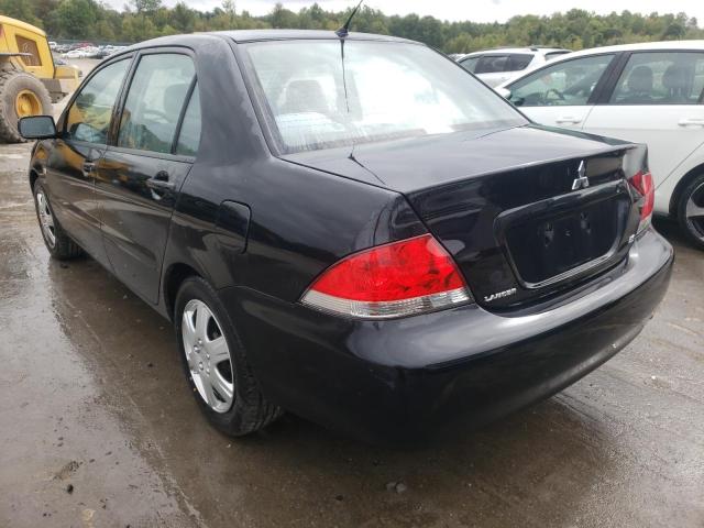 Photo 3 from auction – 2006 MITSUBISHI LANCER ES with VIN JA3AJ26E56U072943