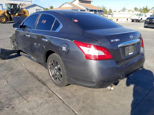 Photo 3 from auction – 2009 NISSAN MAXIMA S with VIN 1N4AA51E69C858695