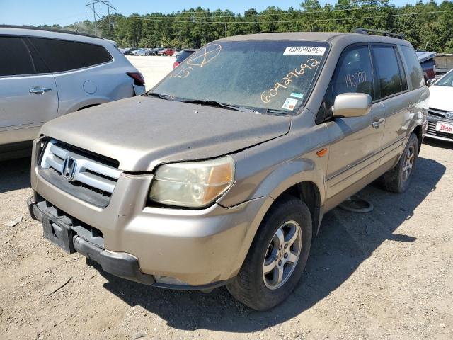 Photo 2 from auction – 2006 HONDA PILOT EX with VIN 5FNYF28406B008422