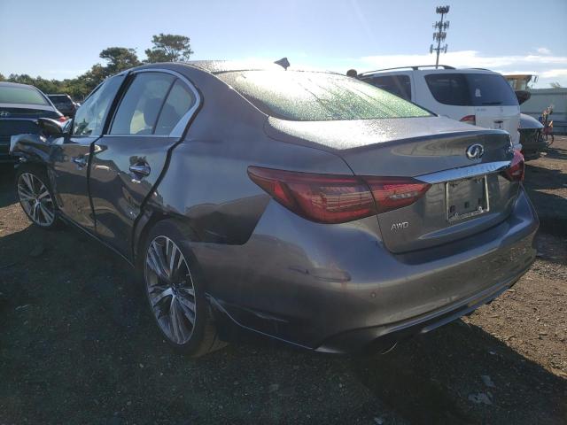 Photo 3 from auction – 2021 INFINITI Q50 SENSOR with VIN JN1EV7CR0MM754852