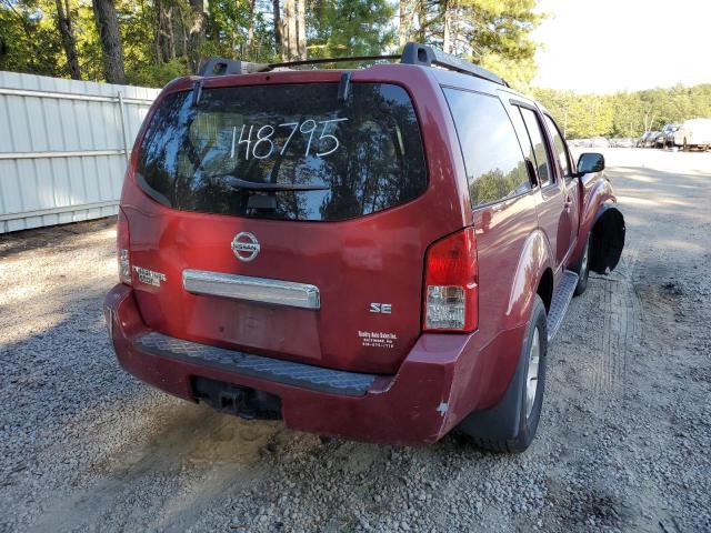 Photo 4 from auction – 2005 NISSAN PATHFINDER with VIN 5N1AR18W45C767859