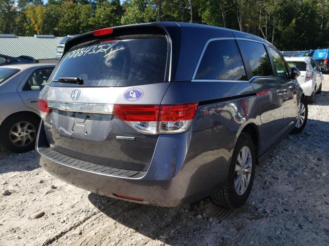 Photo 4 from auction – 2017 HONDA ODYSSEY SE with VIN 5FNRL5H34HB024115
