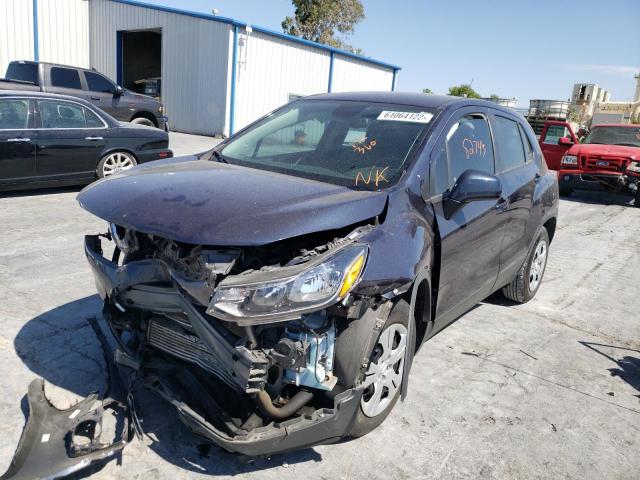 Photo 2 from auction – 2018 CHEVROLET TRAX LS with VIN 3GNCJKSB3JL232110