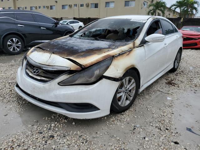 Photo 2 from auction – 2014 HYUNDAI SONATA GLS with VIN 5NPEB4AC8EH859427