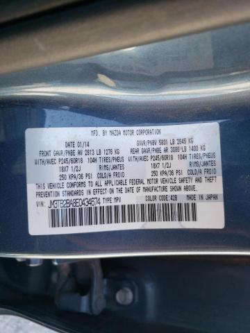 Photo 10 from auction – 2014 MAZDA CX-9 SPORT with VIN JM3TB2BA8E0434674