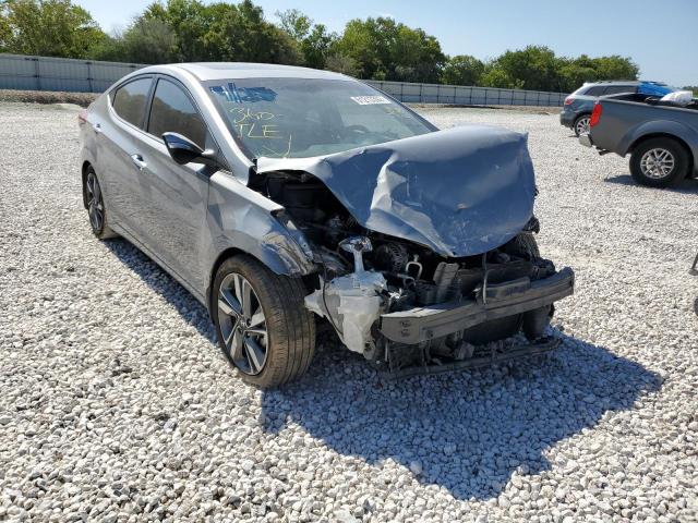 HYUNDAI ELANTRA SE 2015 with VIN KMHDH4AE8FU344684 - Photo from auction