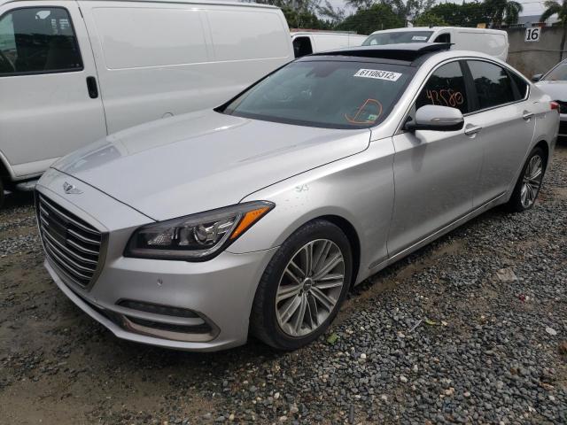 Photo 1 from auction – 2018 GENESIS G80 BASE with VIN KMHGN4JE0JU285080