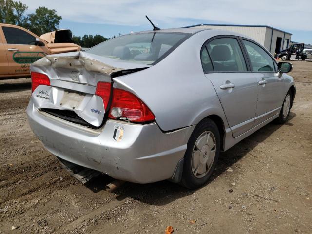 Photo 4 from auction – 2008 HONDA CIVIC HYBR with VIN JHMFA36228S029063