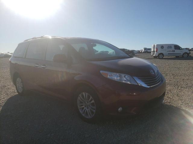 TOYOTA SIENNA XLE 2017 with VIN 5TDYZ3DC0HS771257 - Photo from auction