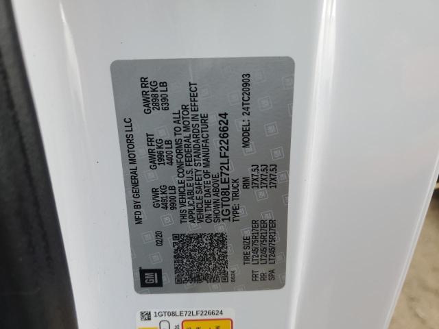 Photo 10 from auction – 2020 GMC SIERRA C25 with VIN 1GT08LE72LF226624