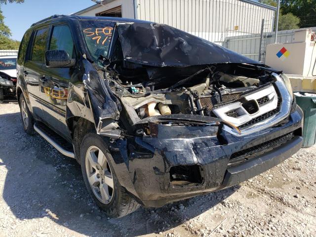 HONDA PILOT EXL 2011 with VIN 5FNYF4H54BB048310 - Photo from auction
