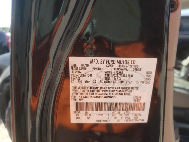Photo 10 from auction – 2011 FORD ESCAPE HYB with VIN 1FMCU5K35BKA09656