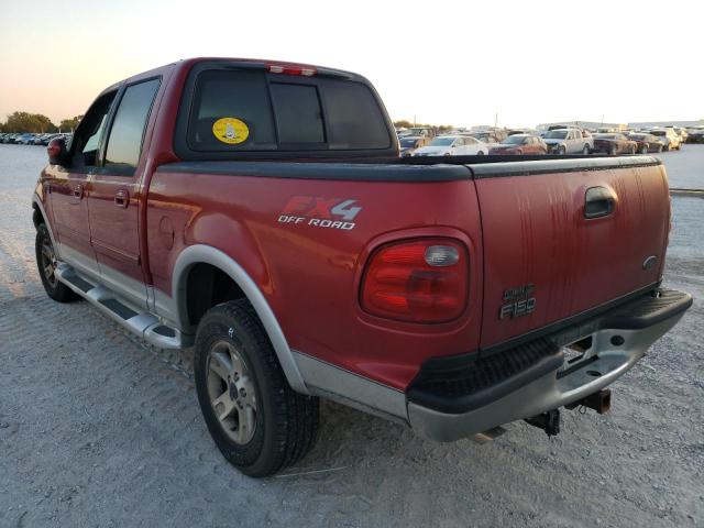 Photo 3 from auction – 2002 FORD F150 SUPER with VIN 1FTRW08L62KB80032