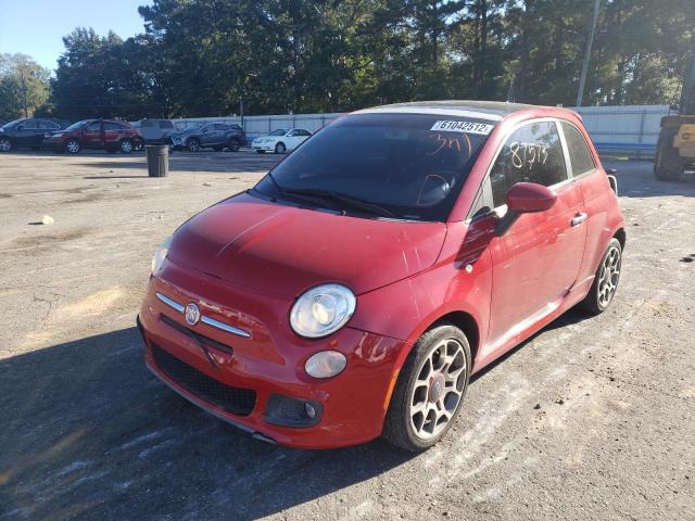 Photo 2 from auction – 2012 FIAT 500 SPORT with VIN 3C3CFFBR2CT347836