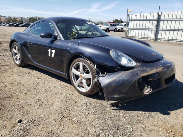 PORSCHE CAYMAN S 2007 with VIN WP0AA29857U761616 - Photo from auction