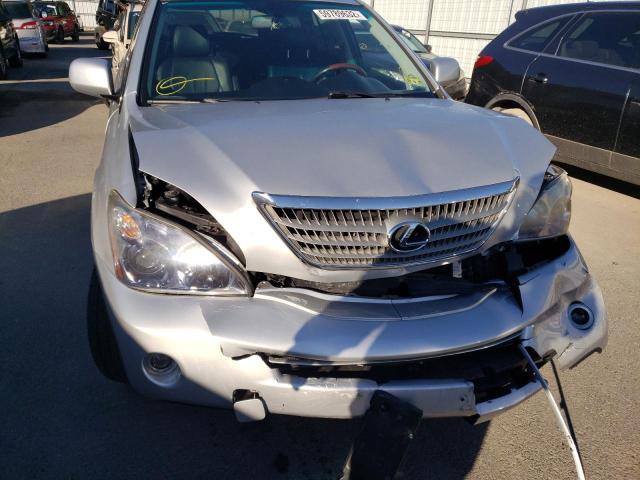 Photo 9 from auction – 2008 LEXUS RX 400H with VIN JTJHW31U882857930