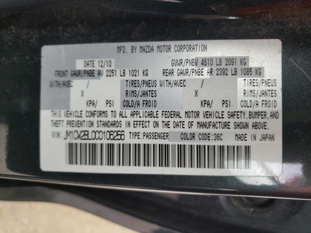 Photo 10 from auction – 2012 MAZDA 5 with VIN JM1CW2BL0C0106256