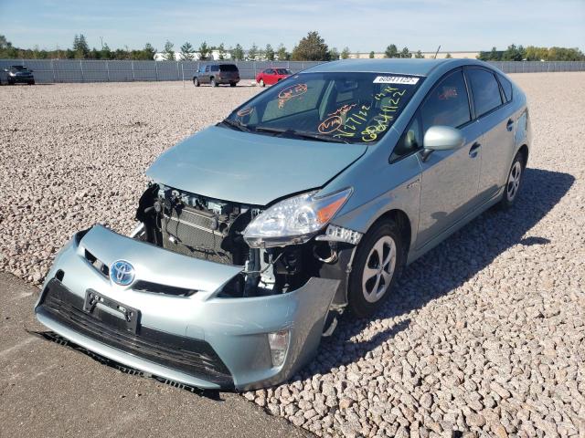 Photo 2 from auction – 2015 TOYOTA PRIUS with VIN JTDKN3DU3F1897102