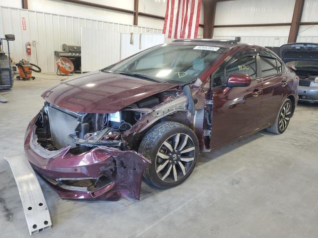 Photo 2 from auction – 2015 HONDA CIVIC EXL with VIN 19XFB2F90FE034249