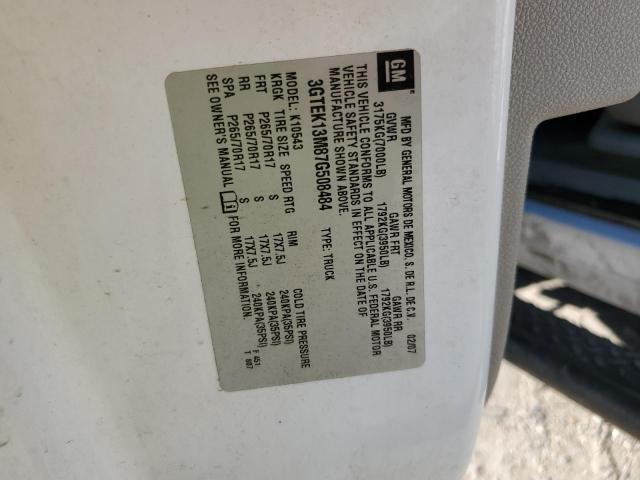 Photo 10 from auction – 2007 GMC NEW SIERRA with VIN 3GTEK13M87G508484