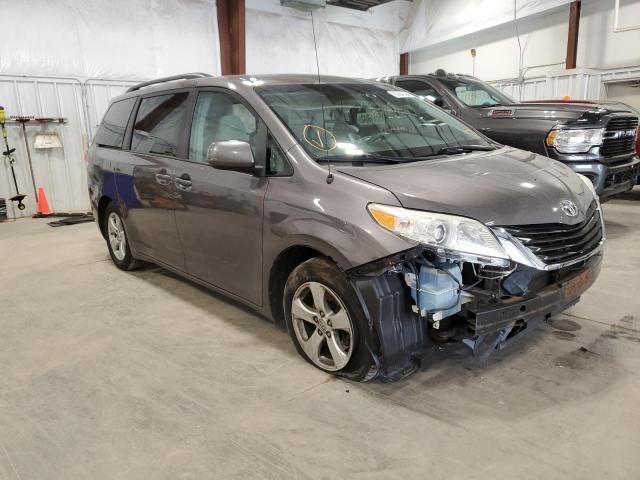 TOYOTA SIENNA LE 2011 with VIN 5TDKK3DC1BS150823 - Photo from auction