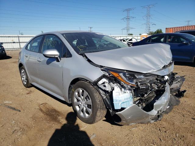 TOYOTA COROLLA LE 2022 with VIN 5YFEPMAEXNP272345 - Photo from auction