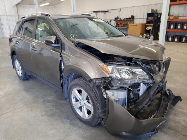 TOYOTA RAV4 XLE 2014 with VIN JTMRFREV2ED093036 - Photo from auction