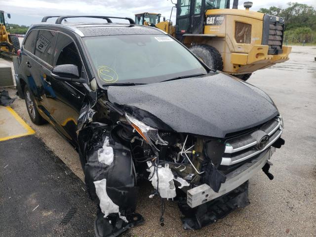 Photo 1 from auction – 2019 TOYOTA HIGHLANDER with VIN 5TDKZRFH2KS561333