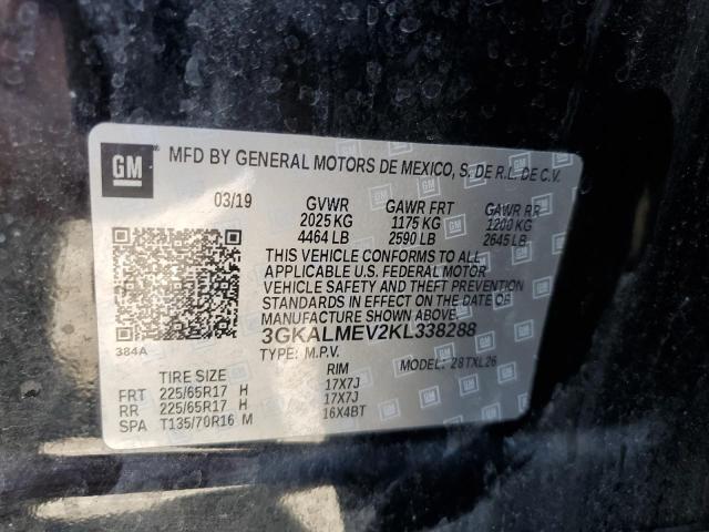 Photo 10 from auction – 2019 GMC TERRAIN SL with VIN 3GKALMEV2KL338288