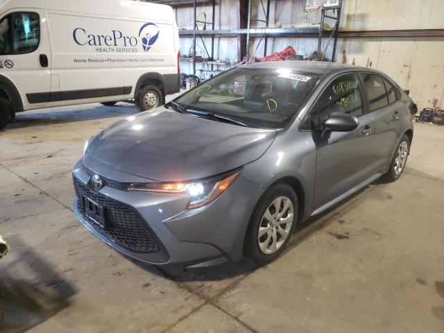 Photo 2 from auction – 2021 TOYOTA COROLLA LE with VIN JTDEPMAE3MJ133290