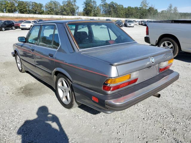Photo 3 from auction – 1988 BMW 528 E AUTO with VIN WBADK8303J9900603