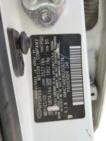 Photo 10 from auction – 2013 HYUNDAI ACCENT GLS with VIN KMHCT4AE8DU506174