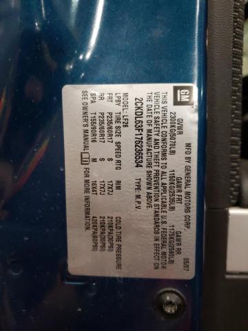 Photo 10 from auction – 2007 PONTIAC TORRENT with VIN 2CKDL63F176236534