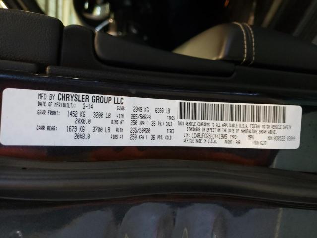 Photo 10 from auction – 2014 JEEP GRAND CHER with VIN 1C4RJFCG5EC441905