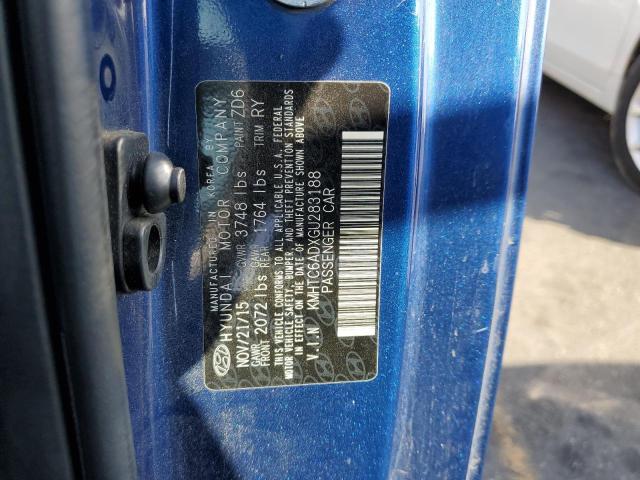 Photo 10 from auction – 2016 HYUNDAI VELOSTER with VIN KMHTC6ADXGU283188