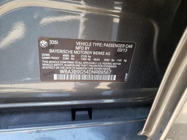 Photo 10 from auction – 2013 BMW 335 XI with VIN WBA3B9G54DNR89567