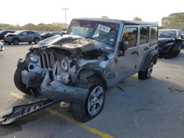 Photo 2 from auction – 2017 JEEP WRANGLER U with VIN 1C4BJWDG7HL520447