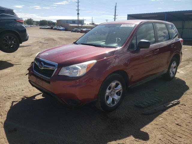 Photo 2 from auction – 2015 SUBARU FORESTER 2 with VIN JF2SJAAC3FH552771