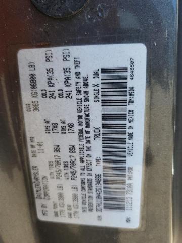Photo 10 from auction – 2002 DODGE RAM 1500 with VIN 3D7HU18N42G134866