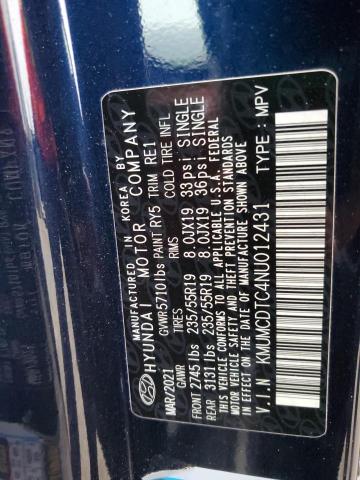 Photo 10 from auction – 2022 GENESIS GV70 BASE with VIN KMUMCDTC4NU012431