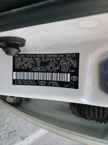 Photo 10 from auction – 2013 TOYOTA PRIUS with VIN JTDKN3DU4D1732155