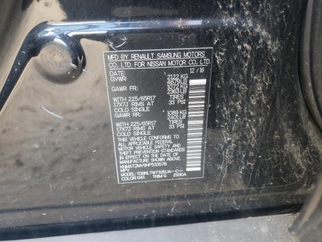Photo 10 from auction – 2017 NISSAN ROGUE S with VIN KNMAT2MV9HP533576