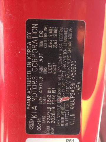 Photo 10 from auction – 2015 KIA SOUL + with VIN KNDJP3A58F7750970